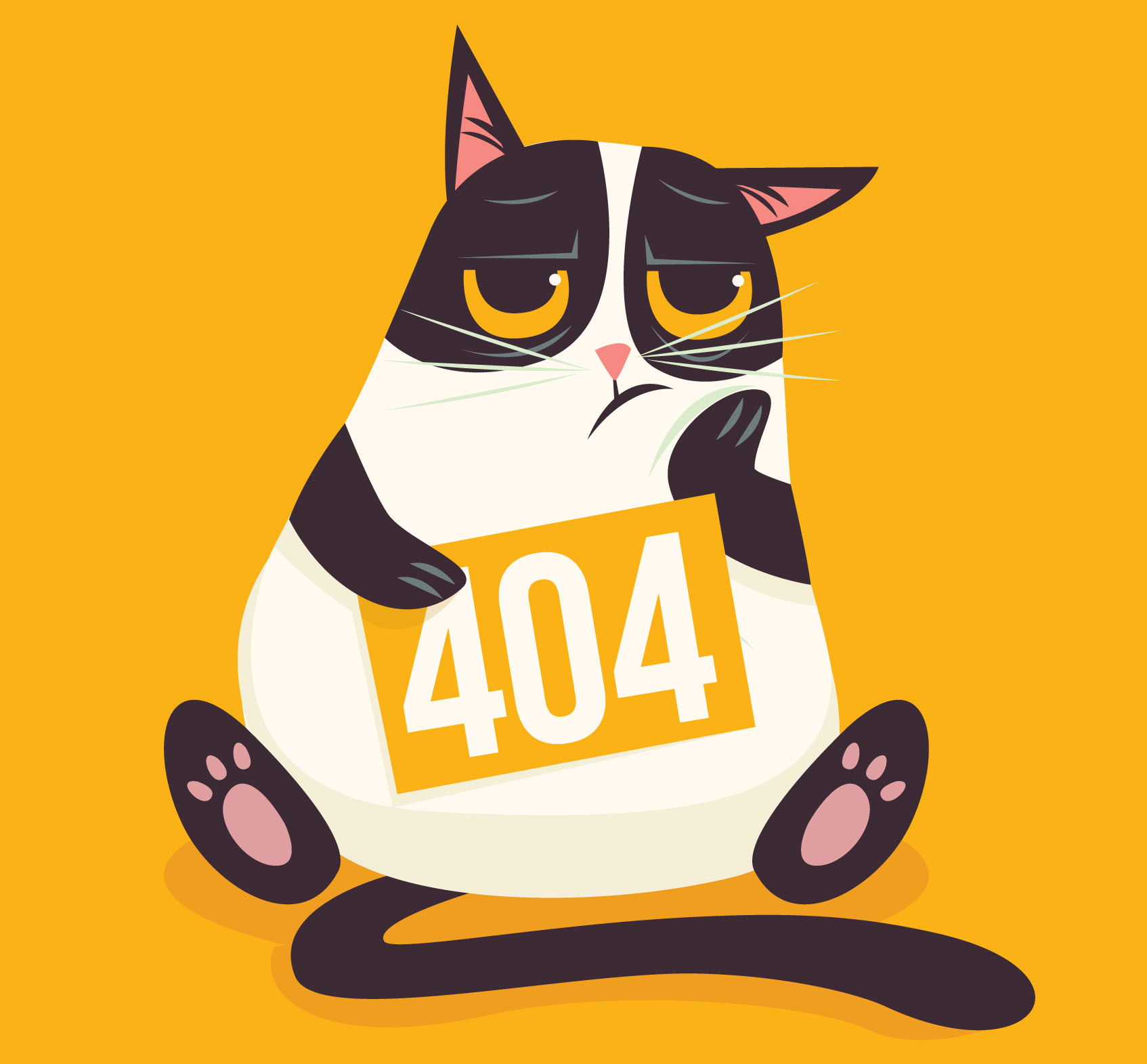 404 Page Not Found Cat
